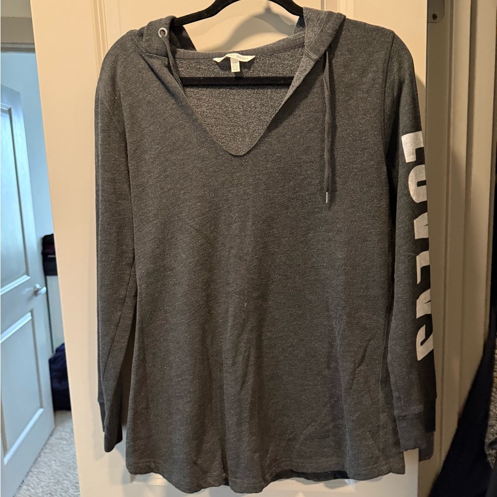 Victoria's Secret Charcoal Knit Top
